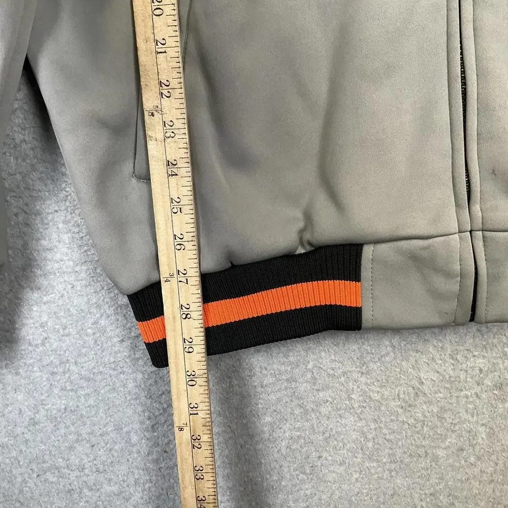 MLB Merchandise Men's Large Gray San Francisco Giants Baseball Full Zip Jacket - Picture 5 of 11